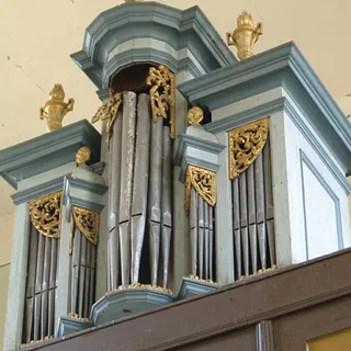 Orgel in Petersdorf bei Marktschelken, Foto 1