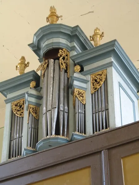 Orgel in Petersdorf bei Marktschelken, Foto 1