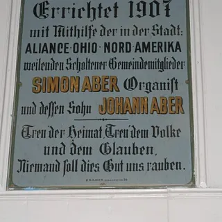 Auf der Seitenempore