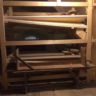 rekonstruierte Keilbalganlage