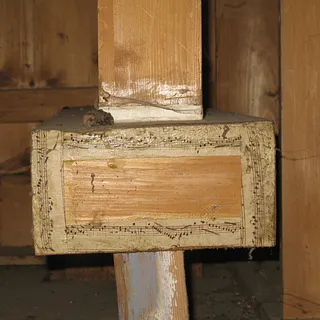 Windkanal mit Notenpapier