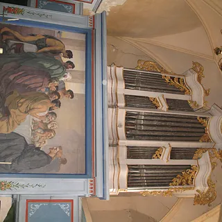 Orgel und Altar (Gemälde von Arthur Coulin, 1911)