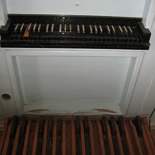Manual- und Pedalklaviatur