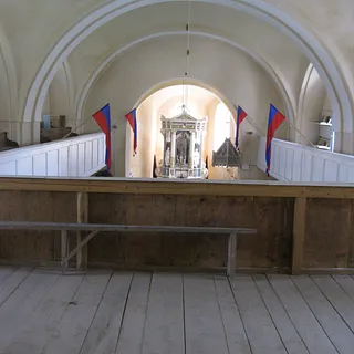 Hier stand die Orgel