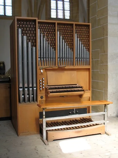 Organ in Hermannstadt-Stadtpfarrkirche, photo 1